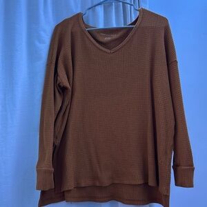 Warm autumn sweater